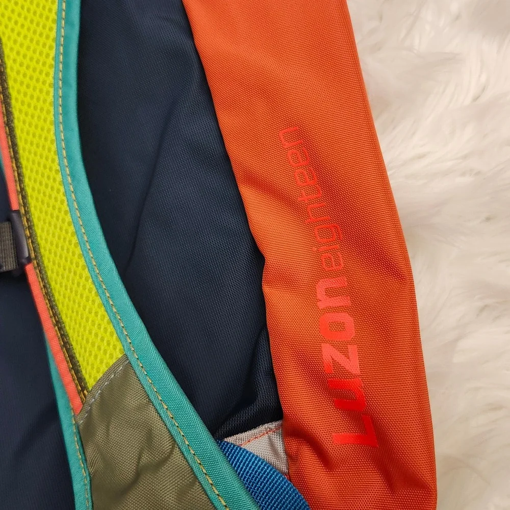 Cotopaxi Luzon 18L Del Dia Backpack Colorblock SSM Health Logo Hiking Daypack